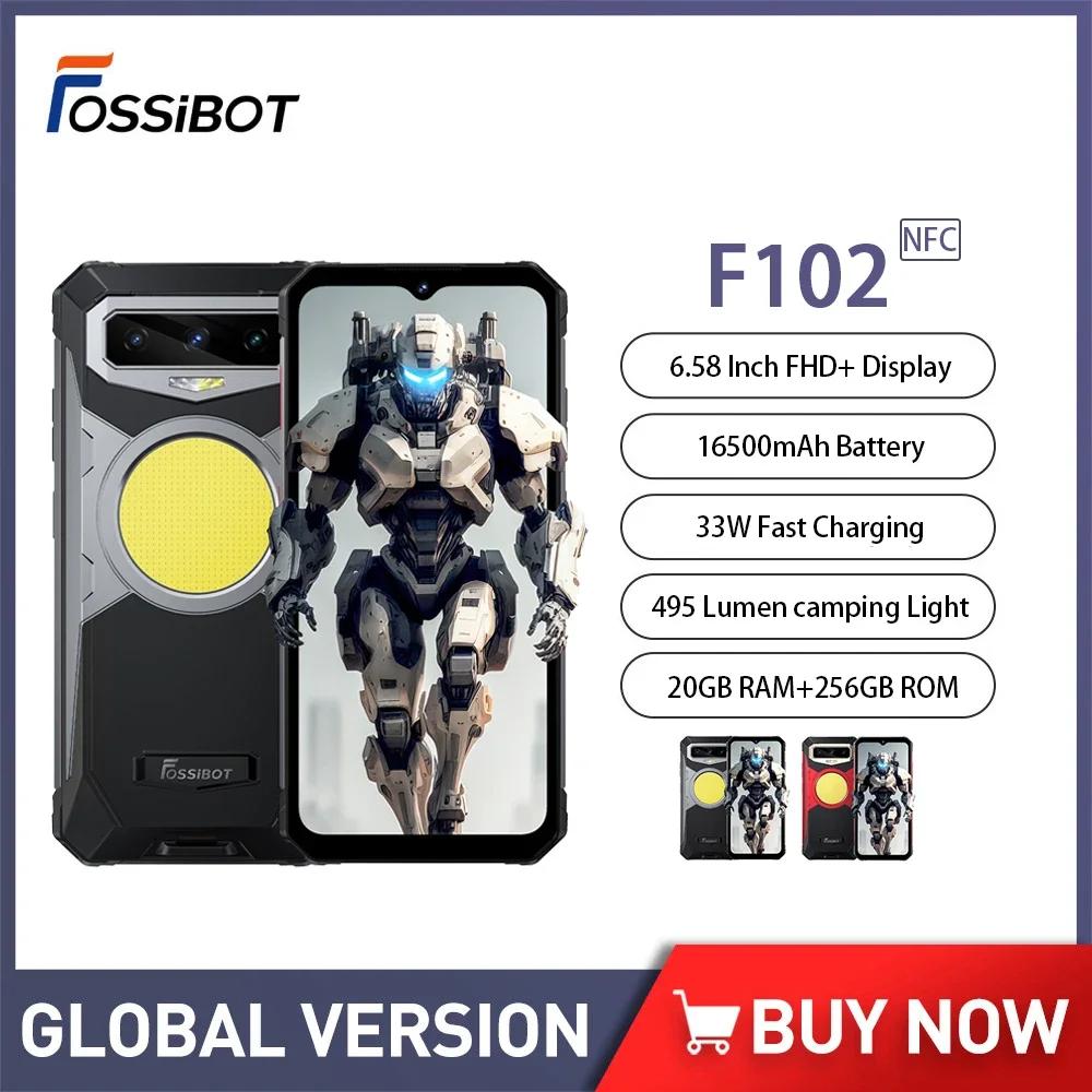 FOSSiBOT ۷ι  Ʈ, F102, IP68, IP69K, ȵ̵ 13, 6.58 ġ, FHD 20GB + 256GB, 16500mAh, 108MP ķ Ʈ, 4G  ޴